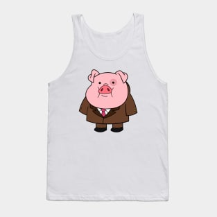 Gravity Falls Pig Boss Tank Top